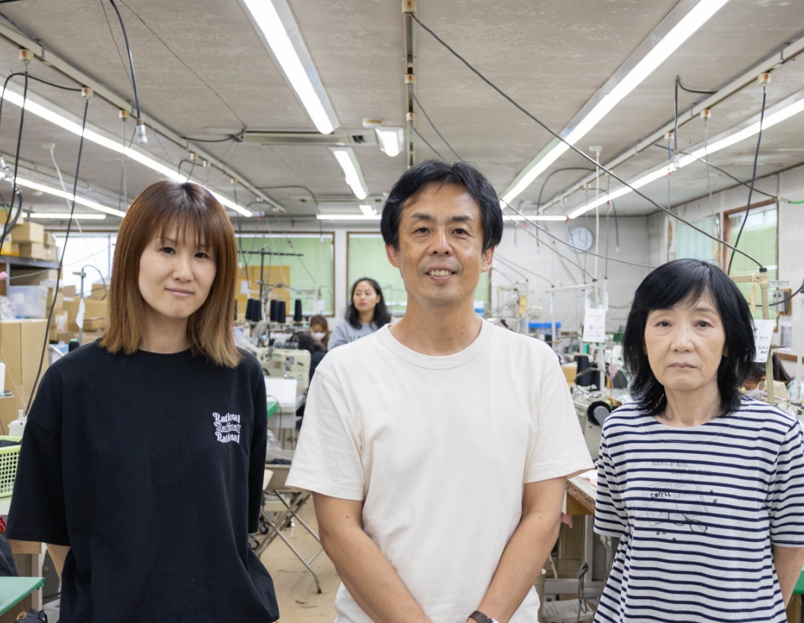 縫製ライン、リヴィエール班